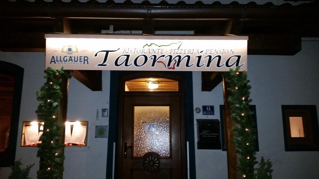 Ristorante Pizzeria Pension Taormina Roßhaupten Esterno foto